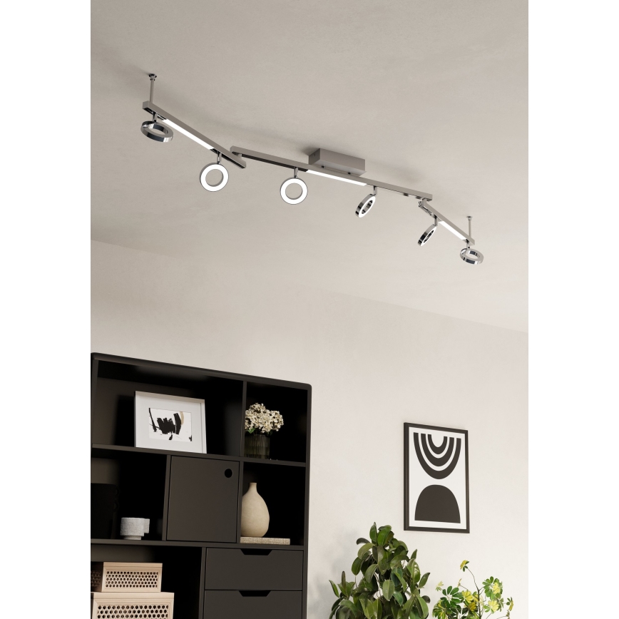 Eglo - Spotbelysning 6xLED/3,2W + 3xLED/3,3/230V