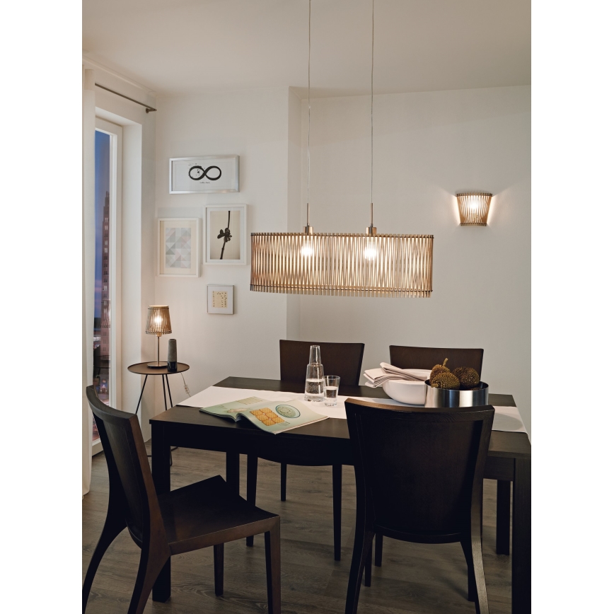 Eglo 96194 - Ljuskrona SENDERO 2xE27/60W/230V