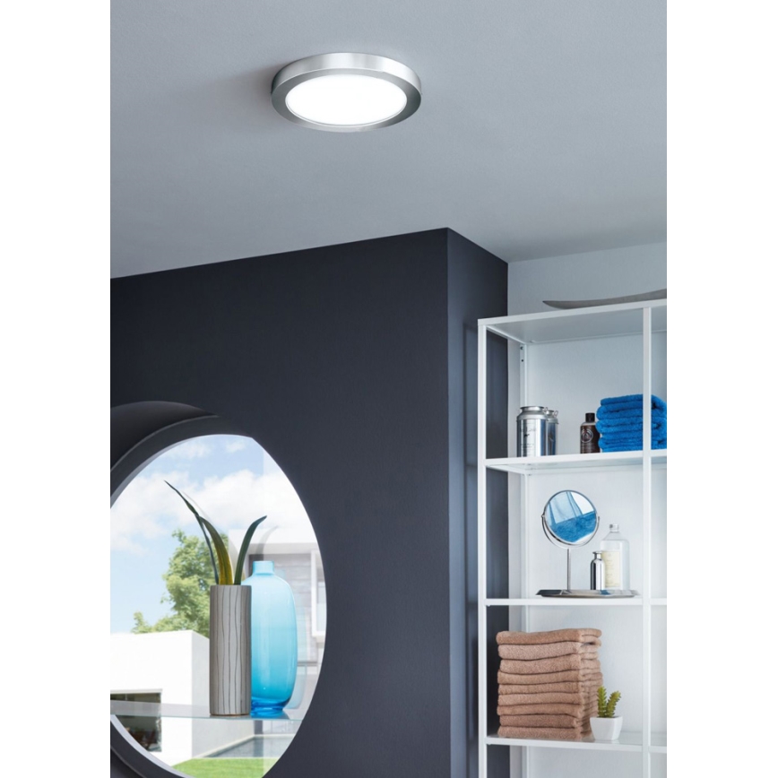 Eglo 96246 - LED-badrumsarmatur FUEVA 1 LED/22W/230V IP44 Ø 30 cm