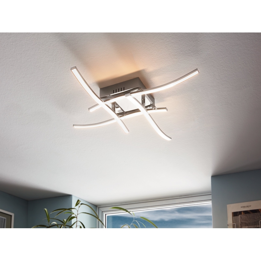 Eglo 96327 - LED Ljuskrona VALMORA 4xLED/5W/230V