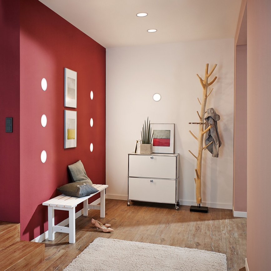 Eglo 96408 - FUEVA 1 LED infälld taklampa, dimbar, 1xLED/16,47W/230V, Ø 22,5 cm