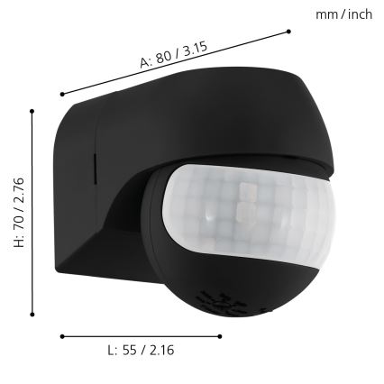 Eglo 96454 - Utomhusensor DETECT ME 1