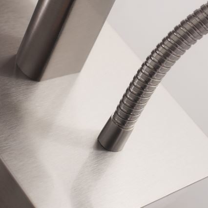 Eglo - LED Flexibel belysning 1xE27/40W+LED/3,8W vit