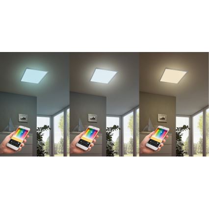 Eglo 96662 - LED Dimbar belysning SALOBRENA-C LED/16W + Fjärrkontroll