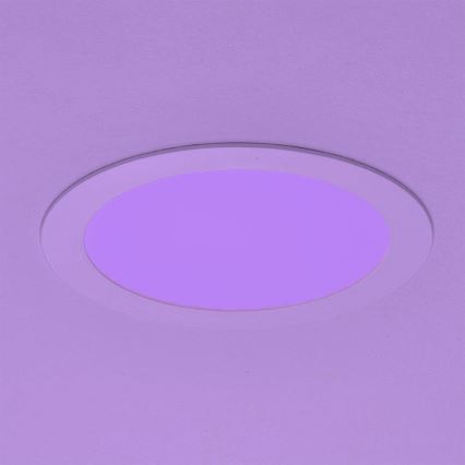 Eglo - Dimbar infälld LED RGBW-taklampa FUEVA-C LED/15,6W/230V Ø 22,5 cm