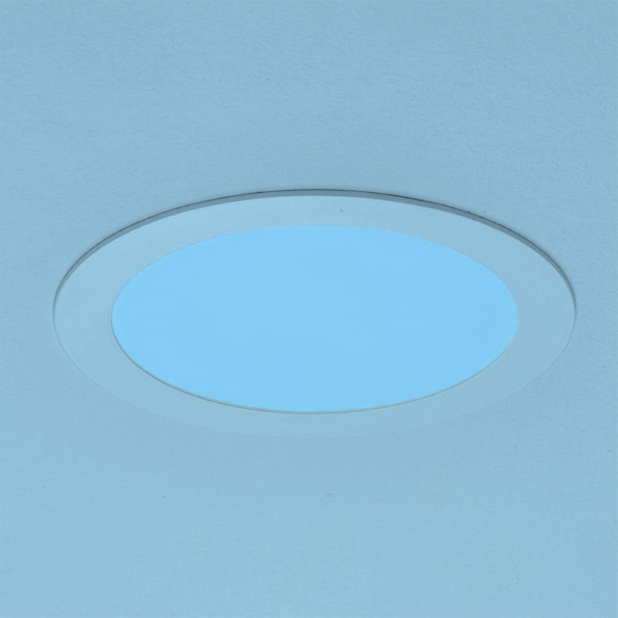 Eglo - Dimbar infälld LED RGBW-taklampa FUEVA-C LED/15,6W/230V Ø 22,5 cm