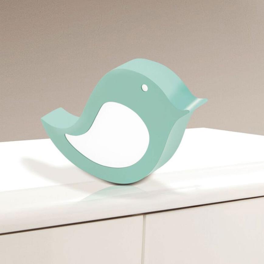 Eglo 96853 - LED Väggbelysning Barnrum SPARINO 1xLED/4.2W/230V grön