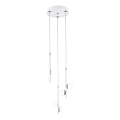 Eglo 96931 - LED Ljuskrona med snöre OLINDRA 6xLED/2.2W/230V