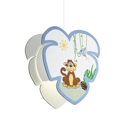 Eglo 96952 - Barn Lampa med snöre LOUIE 1xE27/60W/230V