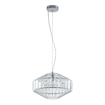 Eglo 96987 - Ljuskrona med textilsladd PEDROLA 1xE27/60W/230V