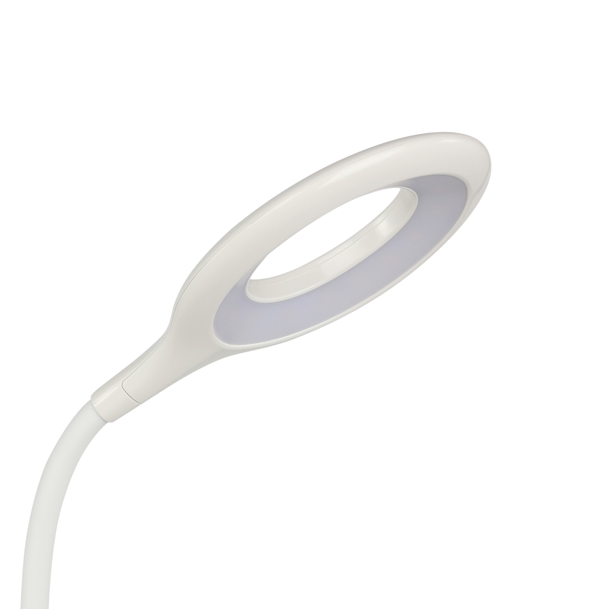Eglo - Dimbar LED-lampa med klämma, LED/3 W, 5 V, 500 mAh, vit