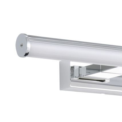 Eglo - LED-belysning för badrumsspegel, 7,4 W, 230 V, 40 cm, IP44, blank krom