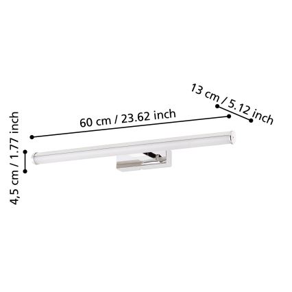Eglo - LED-belysning för badrumsspegel LED/11W/230V IP44