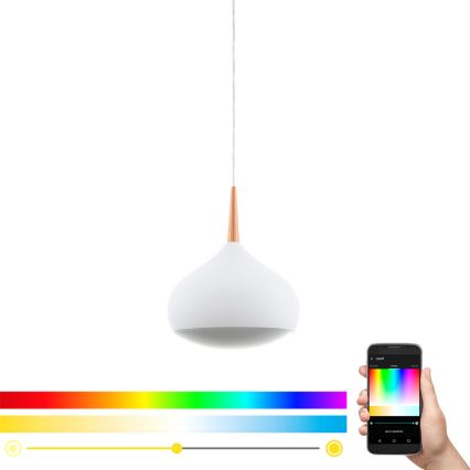 Eglo 97087 - LED RGBW Dimbart takpendlat taklampa COMBA-C 1xLED/18W/230V