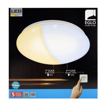 Eglo 97108 - LED Takbelysning GIRON-RW 1xLED/18W/230V 2700K-4000K