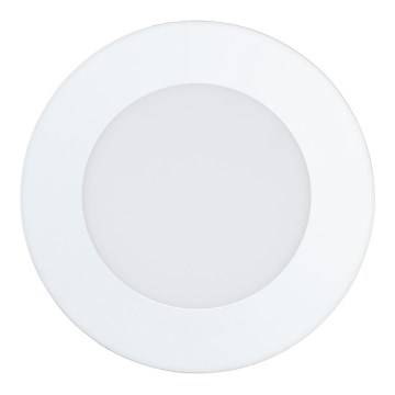 Eglo 97112 - LED-infälld takarmatur FUEVA-RW, LED 5,6 W, 230 V, 2700–4000 K, Ø 12 cm