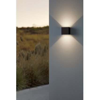 Eglo 97242 - Utomhus LED Väggbelysning CALPINO 2xLED/3,3W/230V IP54