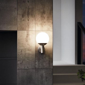 Eglo 97247 - LED dimbar utomhusvägglampa NISIA-C 1xE27/9W/230V IP44