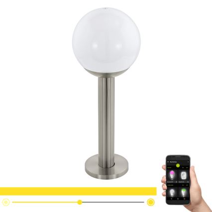 Eglo 97248 - LED-utomhuslampa med dimmer NISIA-C 1xE27/9W/230V 525 mm IP44