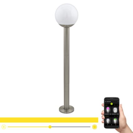 Eglo 97249 - LED-dimbar utomhuslampa NISIA-C 1xE27/9W/230V 980 mm IP44