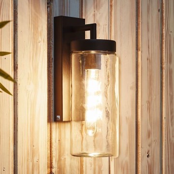 Eglo 97261 - Utomhus vägglampa  BOVOLONE 1xE27/60W/230V IP44