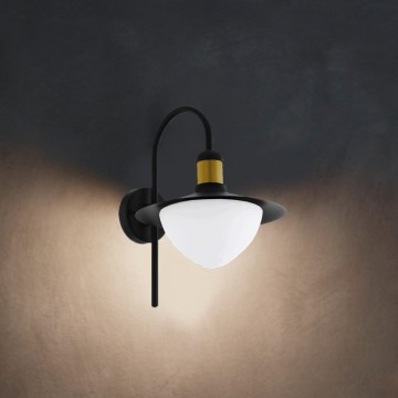 Eglo 97285 - Utomhus Väggbelysning SIRMIONE 1xE27/60W/230V