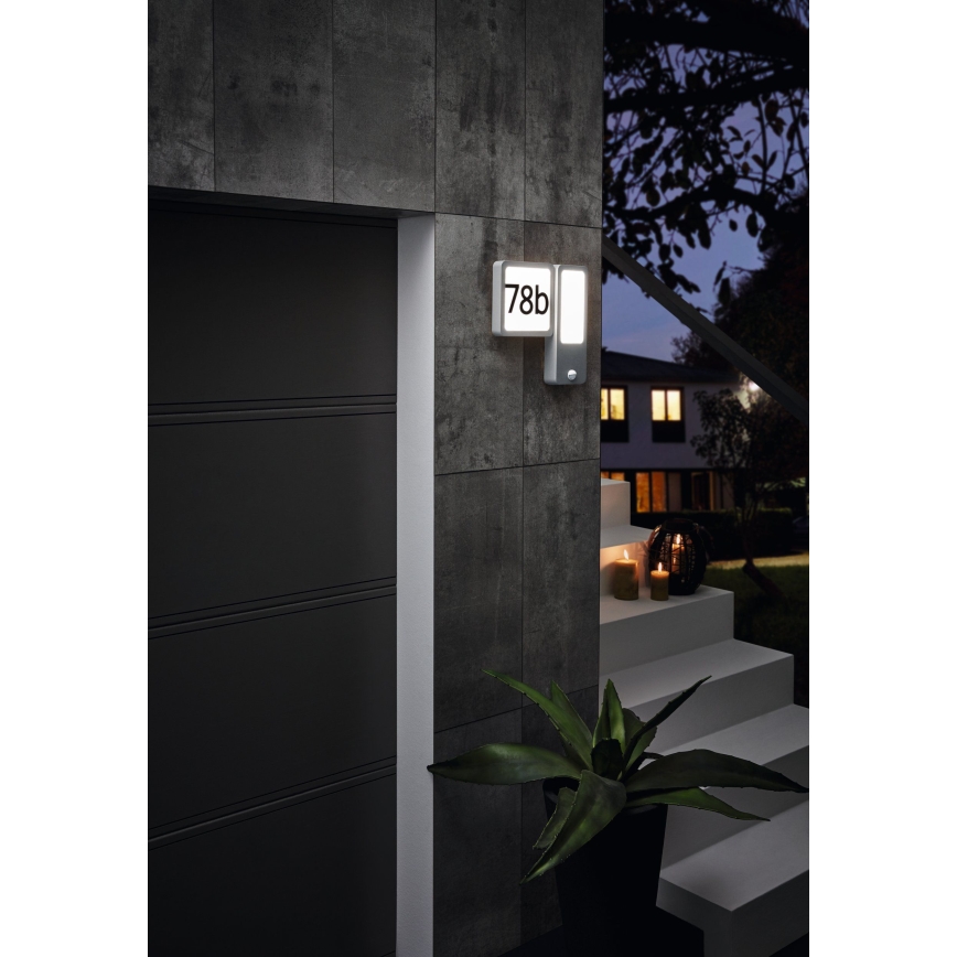 Eglo - LED utomhusväggarmatur 2xLED/2,7W + LED/3,6W/230V IP44