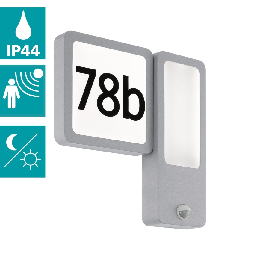 Eglo - LED utomhusväggarmatur 2xLED/2,7W + LED/3,6W/230V IP44