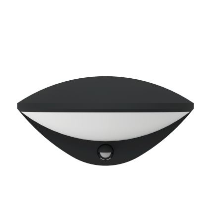 Eglo 97312 - LED Utomhus vägglampa med sensor BELCREDA LED/9,3W/230V IP44
