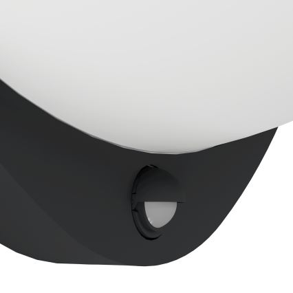 Eglo 97312 - LED Utomhus vägglampa med sensor BELCREDA LED/9,3W/230V IP44