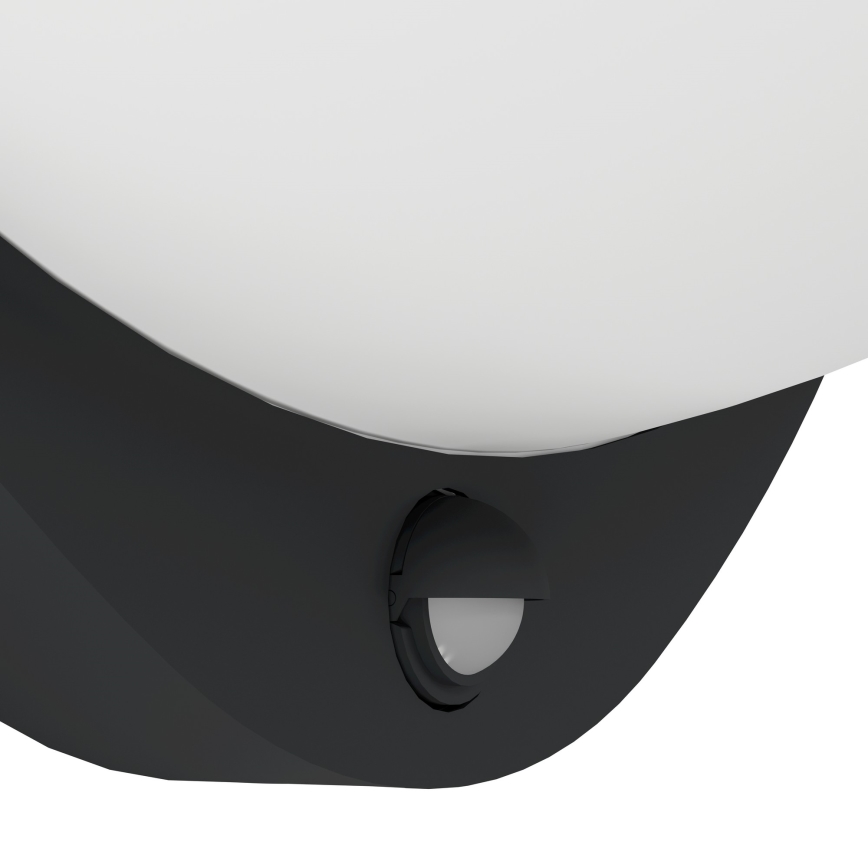 Eglo 97312 - LED Utomhus vägglampa med sensor BELCREDA LED/9,3W/230V IP44