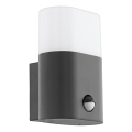 Eglo 97316 - LED utomhusvägglampa med rörelsesensor FAVRIA LED/11W/230V IP44