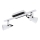 Eglo 97372 - LED spotlight TRILLO 2xGU10/5W/230V