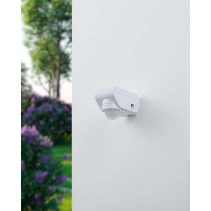 Eglo 97466 - Utomhussensor för rörelse och skymning DETECT ME 4 12 m vit IP44