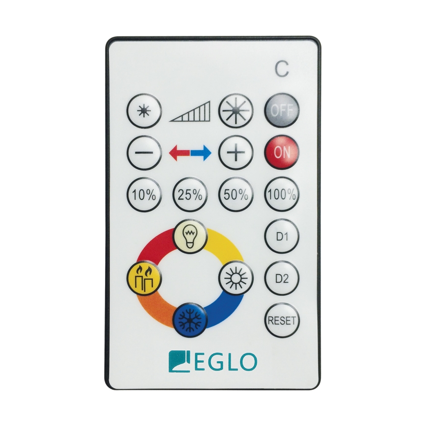 Eglo - Dimbar LED-taklampa 21W/230V Ø 45 cm + fjärrkontroll