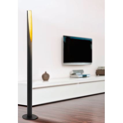 Eglo - LED golvlampa 1xGU10/4,5W/230V svart