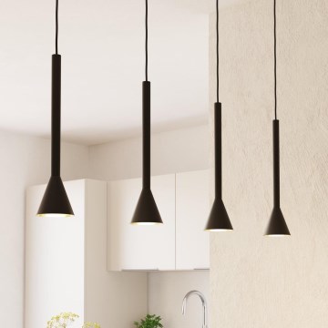 Eglo 97605 - LED Ljuskrona med snöre CORTADERAS 4xGU10/5W/230V