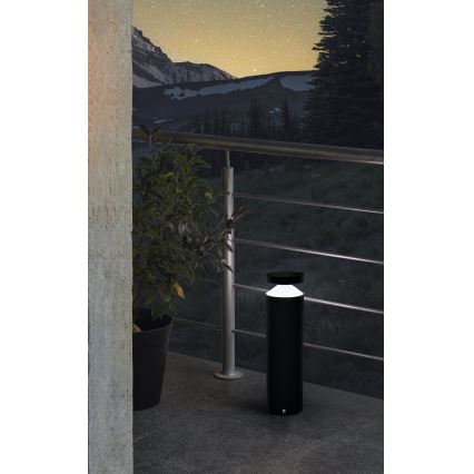 Eglo - LED-utomhuslampa LED/11W/230V, svart, 450 mm, IP65