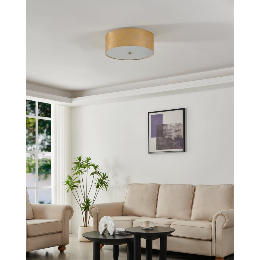 Eglo 97642 - Taklampa VISERBELLA 3xE27/60W/230V