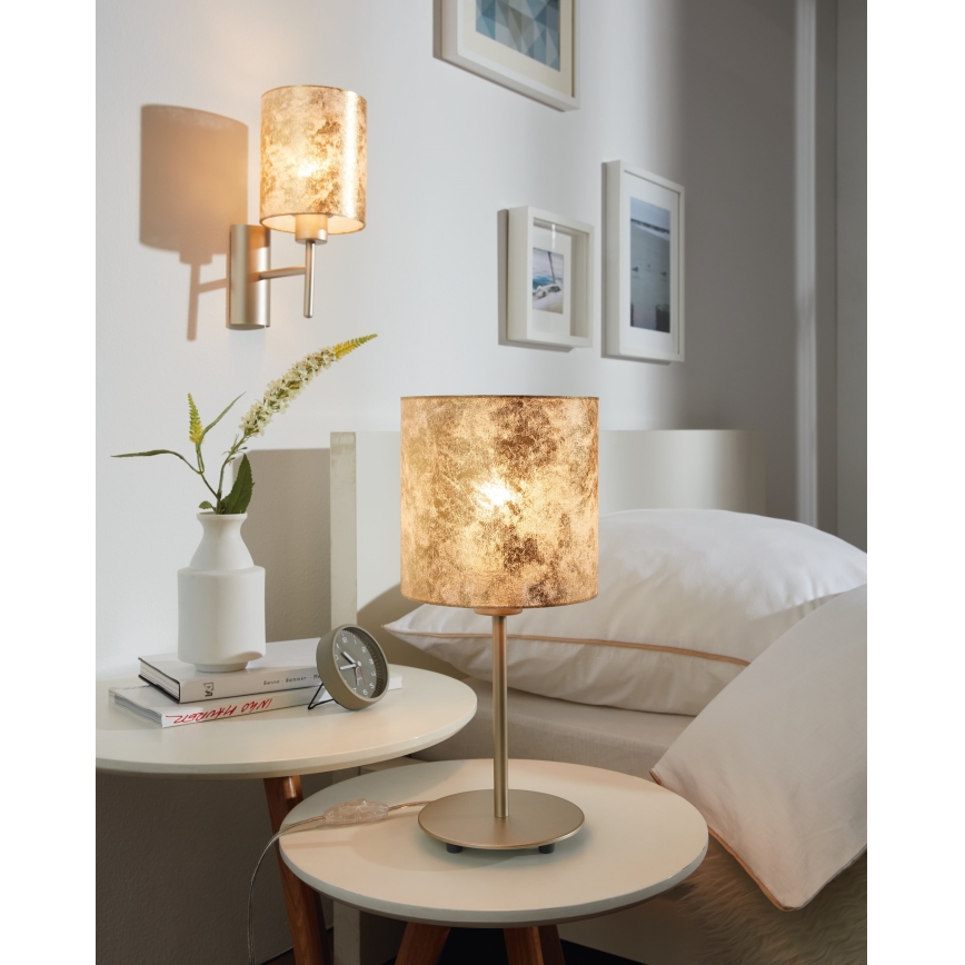 Eglo 97646 - Bordslampa VISERBELLA 1xE27/60W/230V