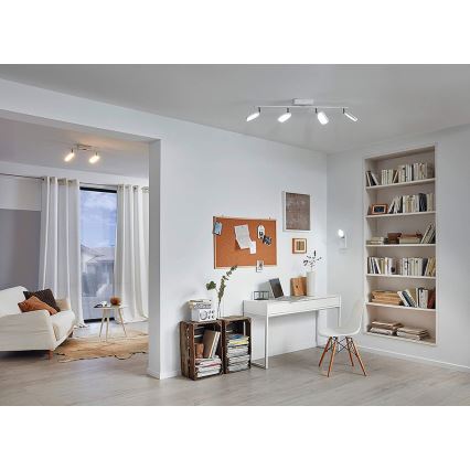 Eglo 97692 - LED RGB Spotlampa PALOMBARE-C 2xLED/5W/230V