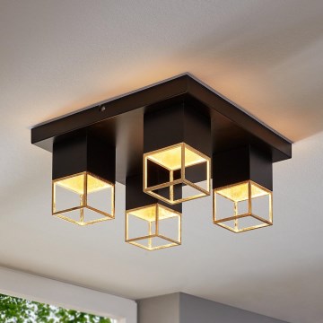 Eglo 97731 - LED Ljuskrona MONTEBALDO 4xGU10/5W/230V