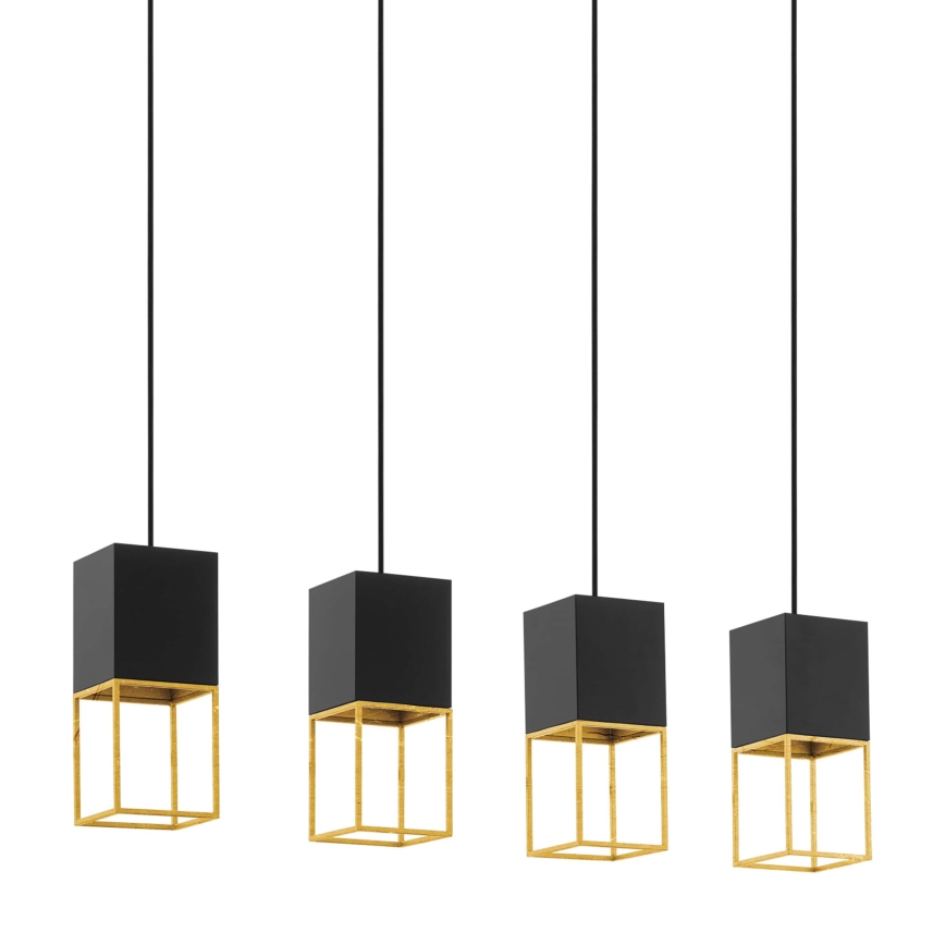 Eglo 97734 - LED Ljuskrona med snöre MONTEBALDO 4xGU10/5W/230V