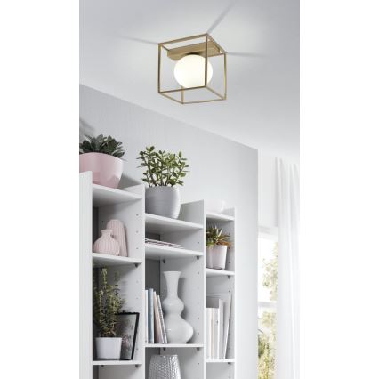 Eglo 97791 - Ytmonterad taklampa VALLASPRA 1xE14/40W/230V