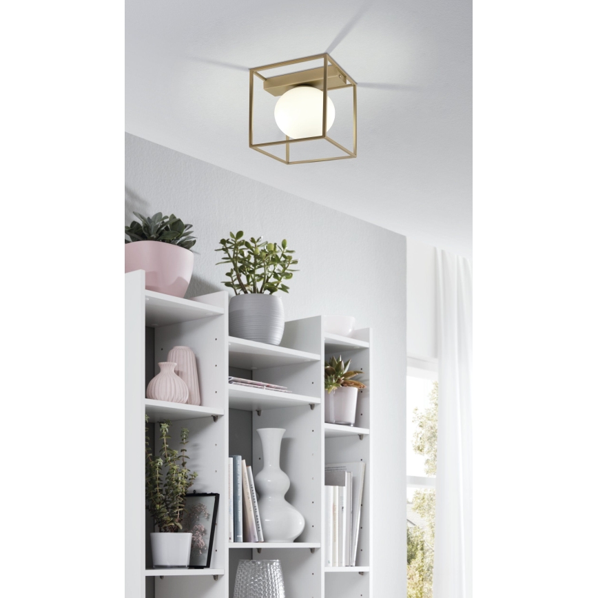 Eglo 97791 - Ytmonterad taklampa VALLASPRA 1xE14/40W/230V