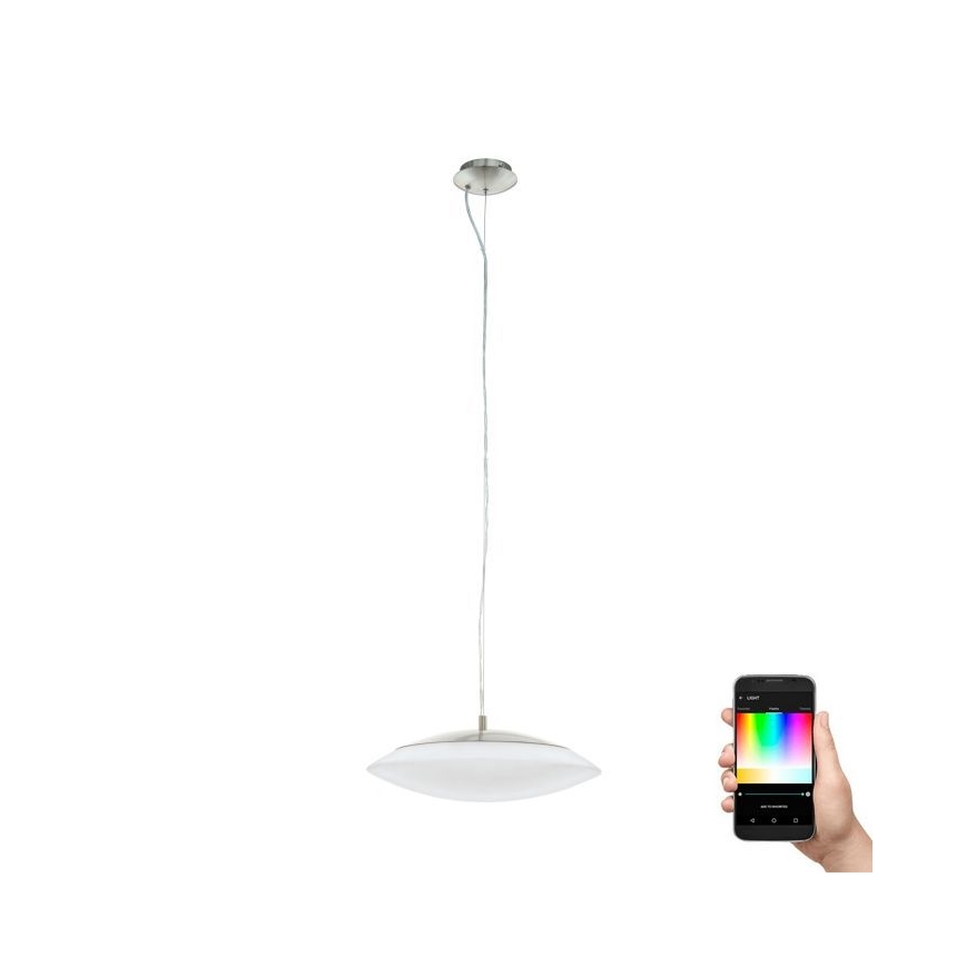Eglo 97812 - LED RGB dimbar pendellampa på kabel FRATTINA-C LED/27W/230V