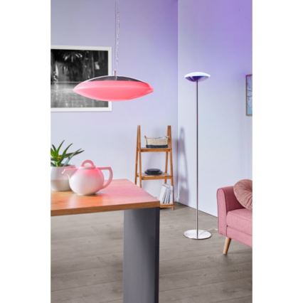 Eglo 97812 - LED RGB dimbar pendellampa på kabel FRATTINA-C LED/27W/230V