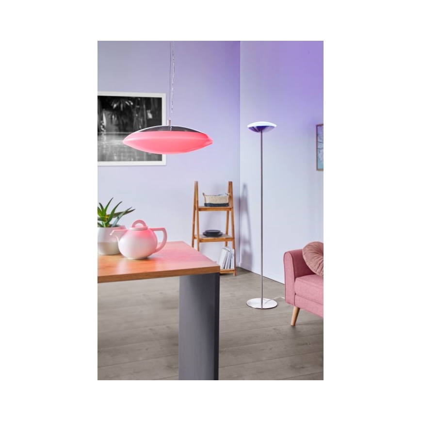 Eglo 97812 - LED RGB dimbar pendellampa på kabel FRATTINA-C LED/27W/230V