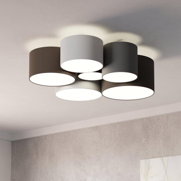 Eglo 97838 - Takbelysning PASTORE 6xE27/40W/230V
