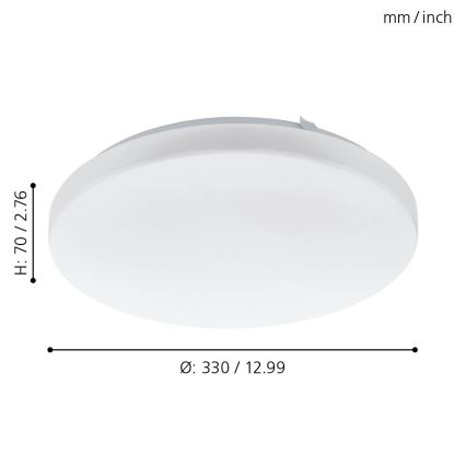 Eglo - LED taklampa LED/14,6W/230V